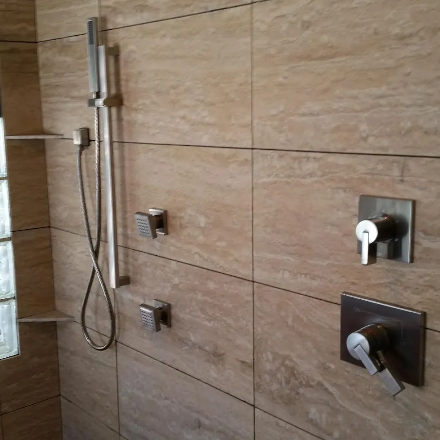 Shower fixture installation for Gas Line Repair in New Kensington